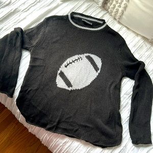 Wooden Ships football sweater